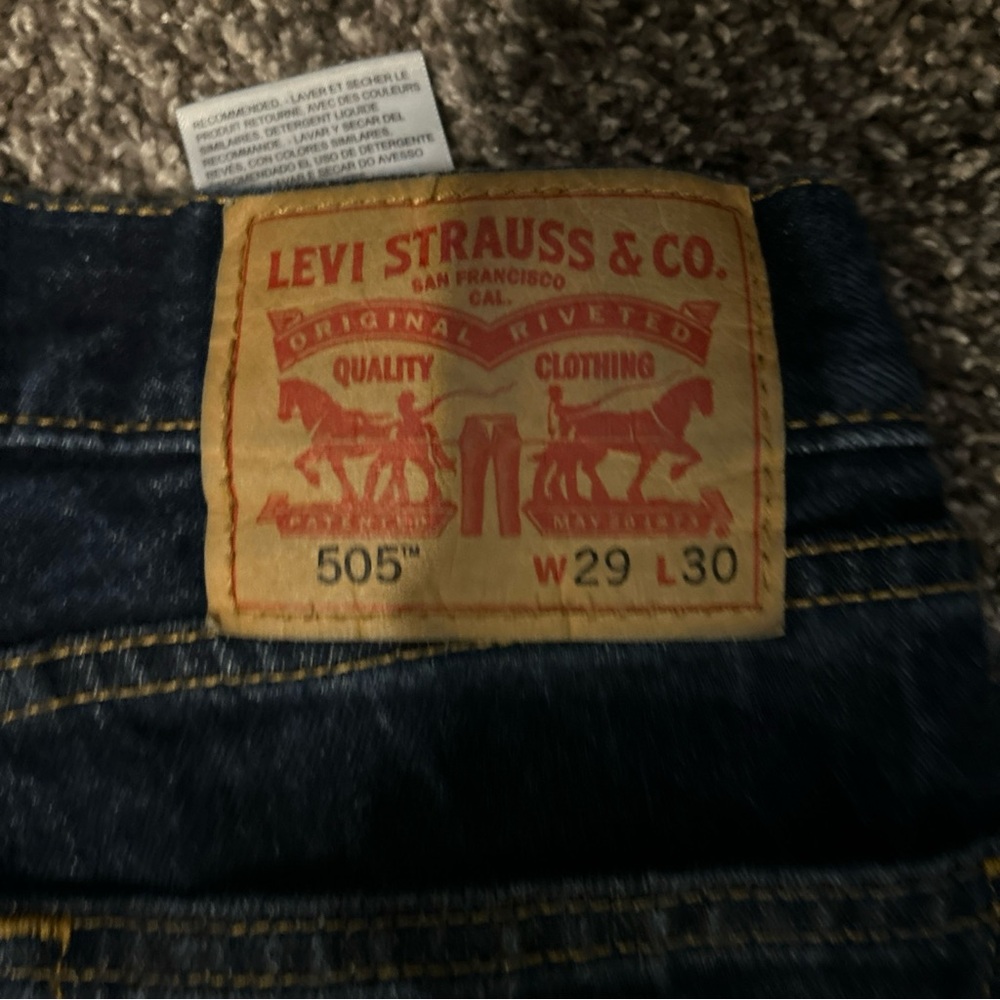 Levi Strauss & Co. 505 Jeans - Dark Blue